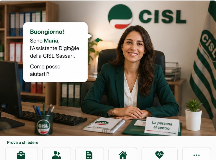 Assistente dello Sportello Digit@le CISL Sassari